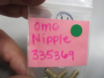 NEW OEM 335369 0335369 OMC Johnson Evinrude Nipple 0810