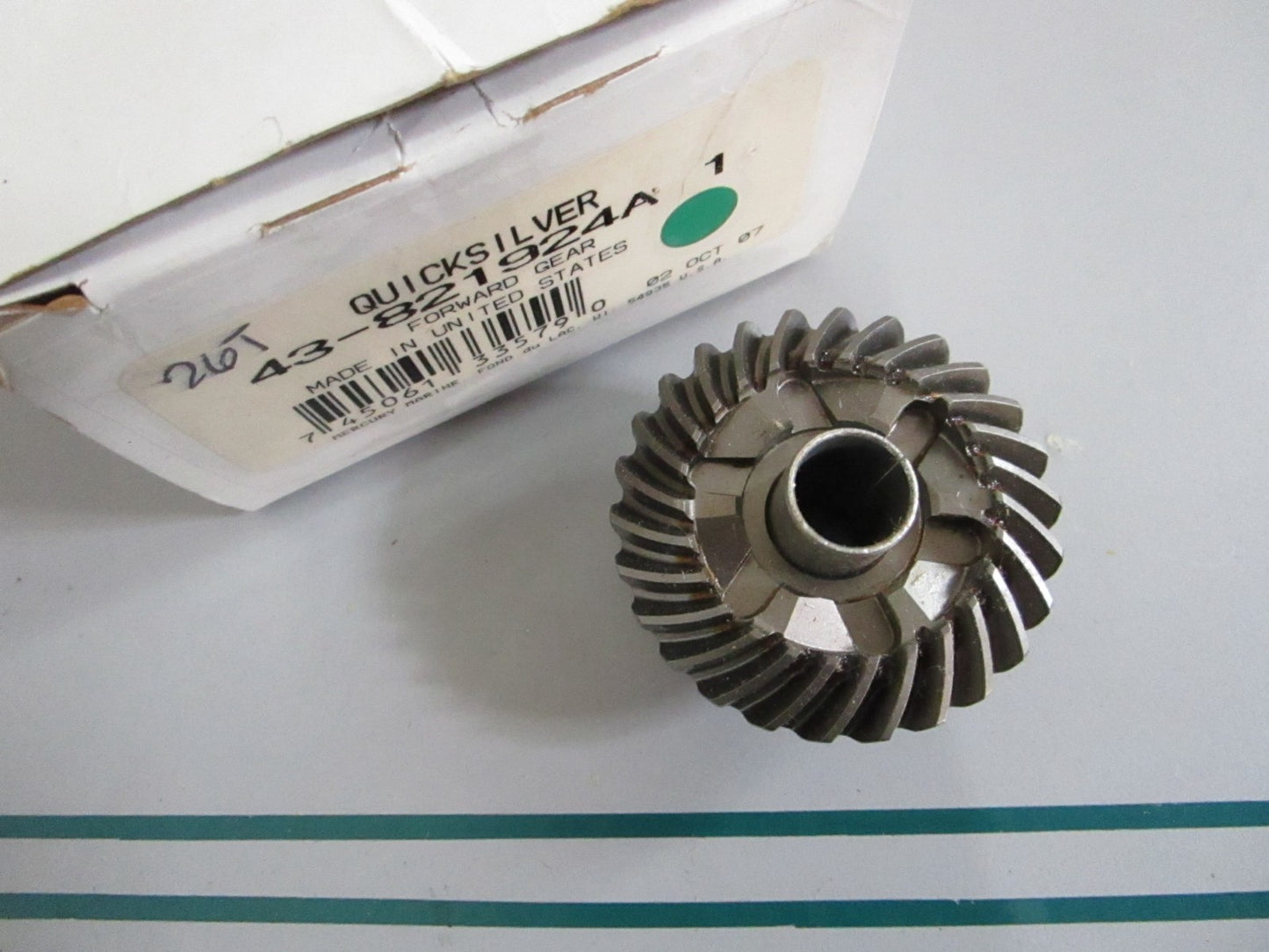 NEW OEM 43-821924A1 Mercury Quicksilver 26T Forward Gear 0820