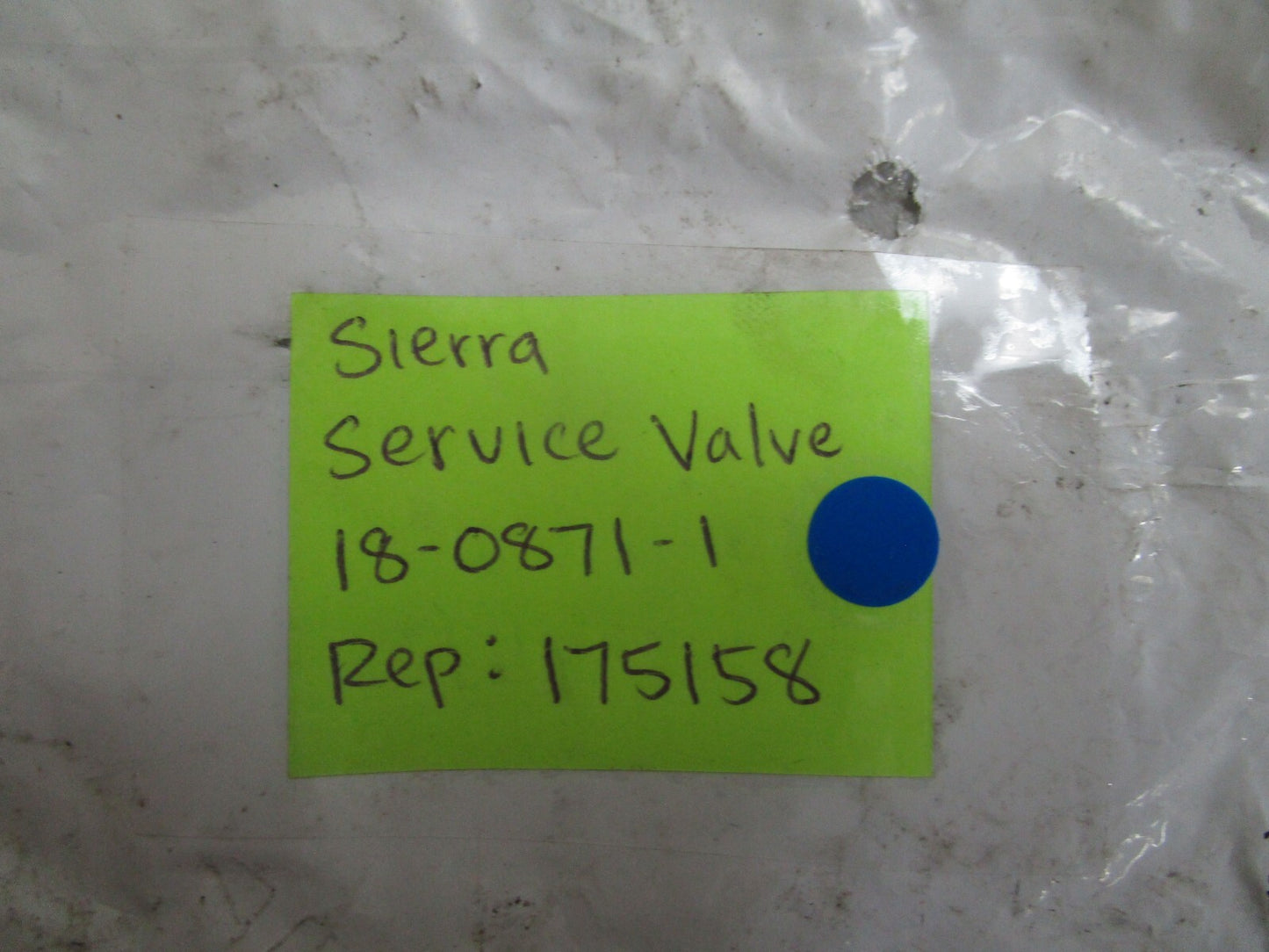 *NEW* 0770 Sierra Valve 18-0871-1 Replaces: OMC 175158