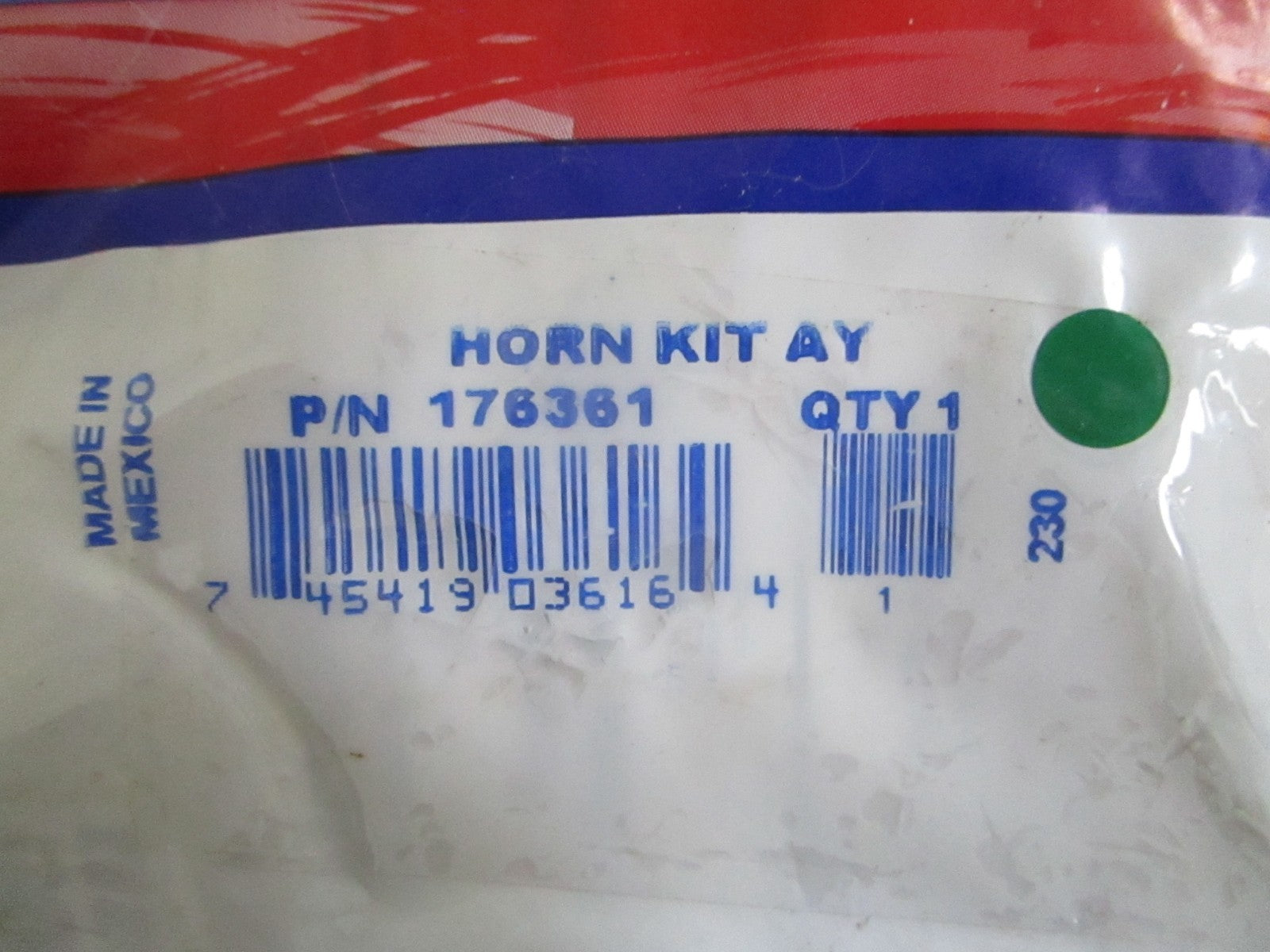 OMC NEW OEM Warning Horn Kit Assembly 176361 Johnson Evinrude 40-90HP NOS 0820