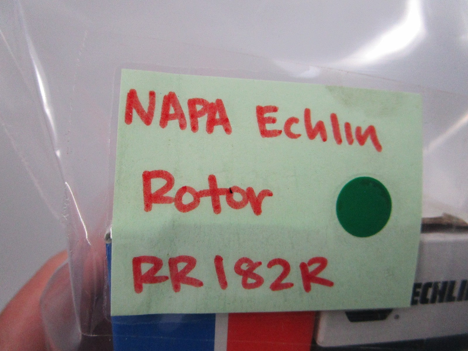 NEW (LOT OF 2) RR182R NAPA Echlin Rotor 0810