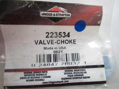 NEW OEM 223534 Briggs & Stratton Choke Valve 0810