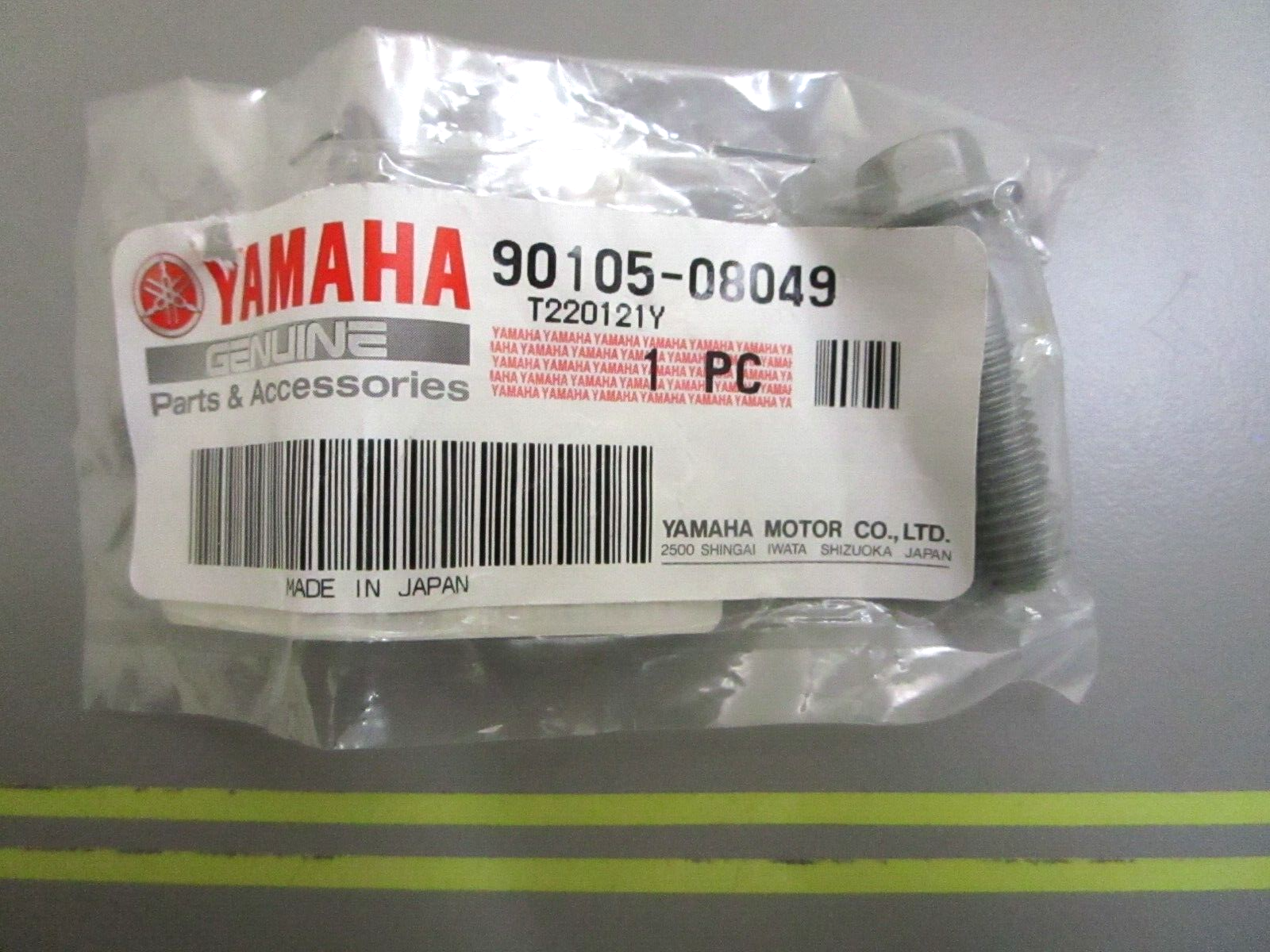 *NEW OEM* 0750 Yamaha BOLT FLANGE 90105-08049-00