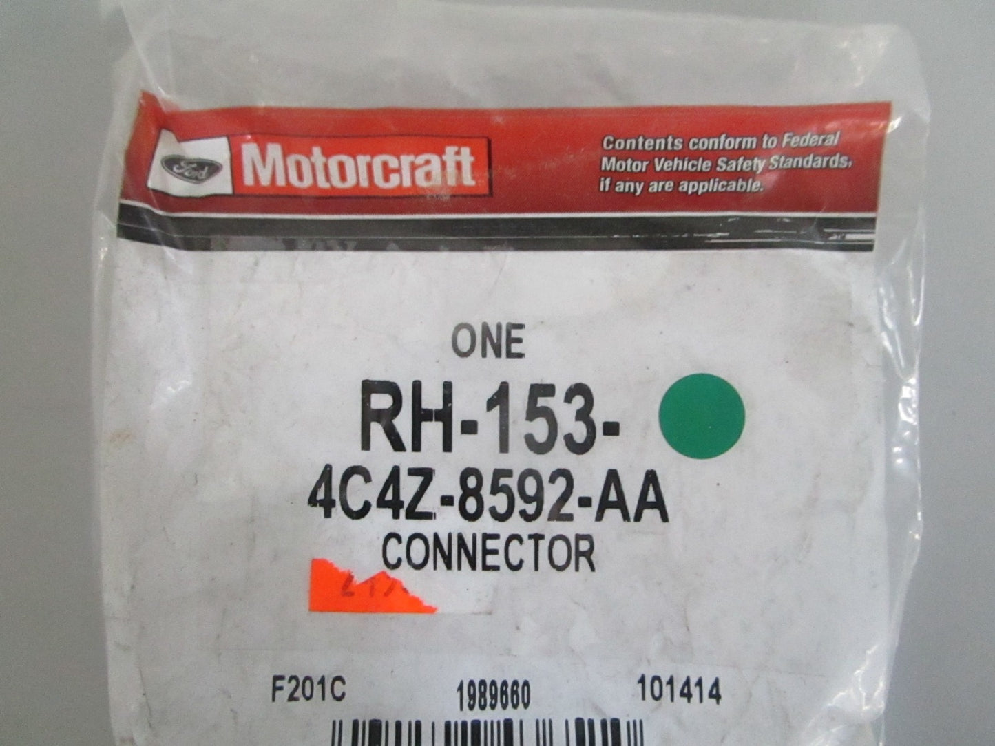 Motorcraft NEW OEM EGR Cooler Connector RH-153 4C4Z-8592-AA 6.0L 0820