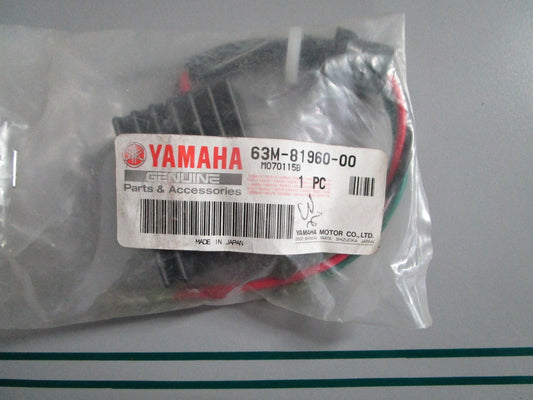 NEW OEM 63M-81960-00-00 Yamaha Rectifier/Regulator 0820
