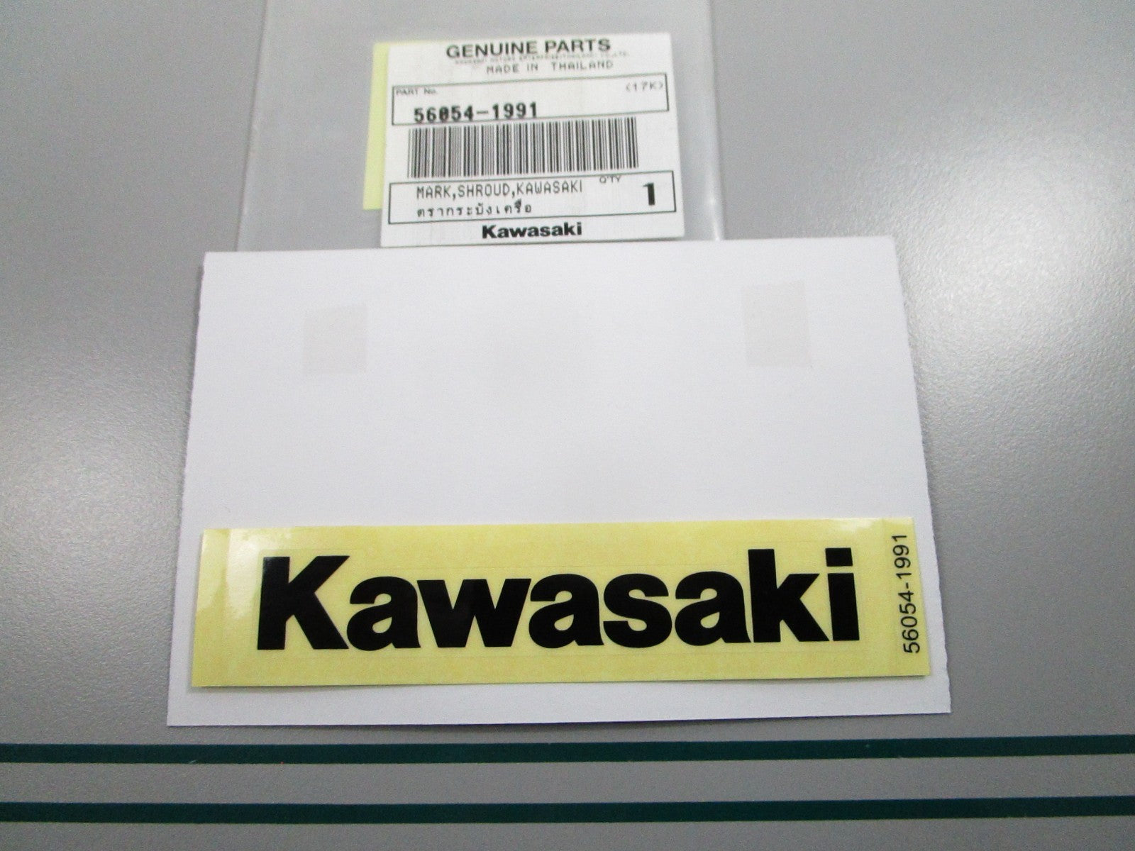 NEW OEM 56054-1991 Kawasaki Decal 0810