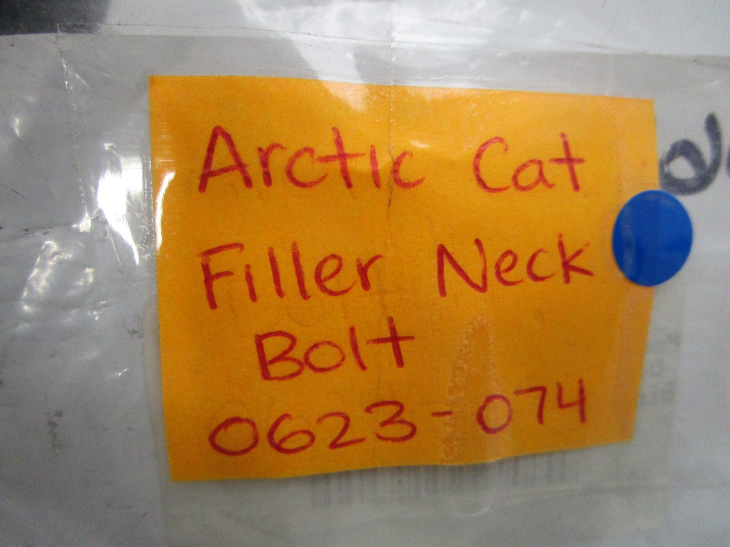 NEW OEM (LOT OF 5) 0623-074 Arctic Cat Filler Neck Bolt 0810