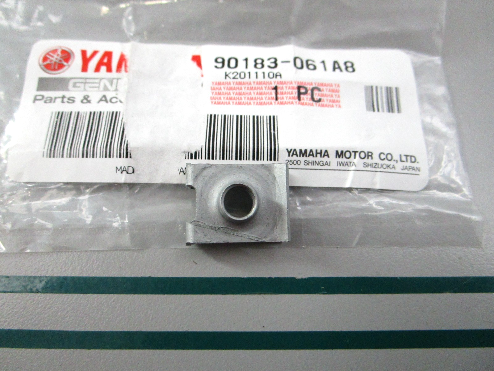 NEW OEM 90183-061A8-00 Yamaha Spring Nut 0810