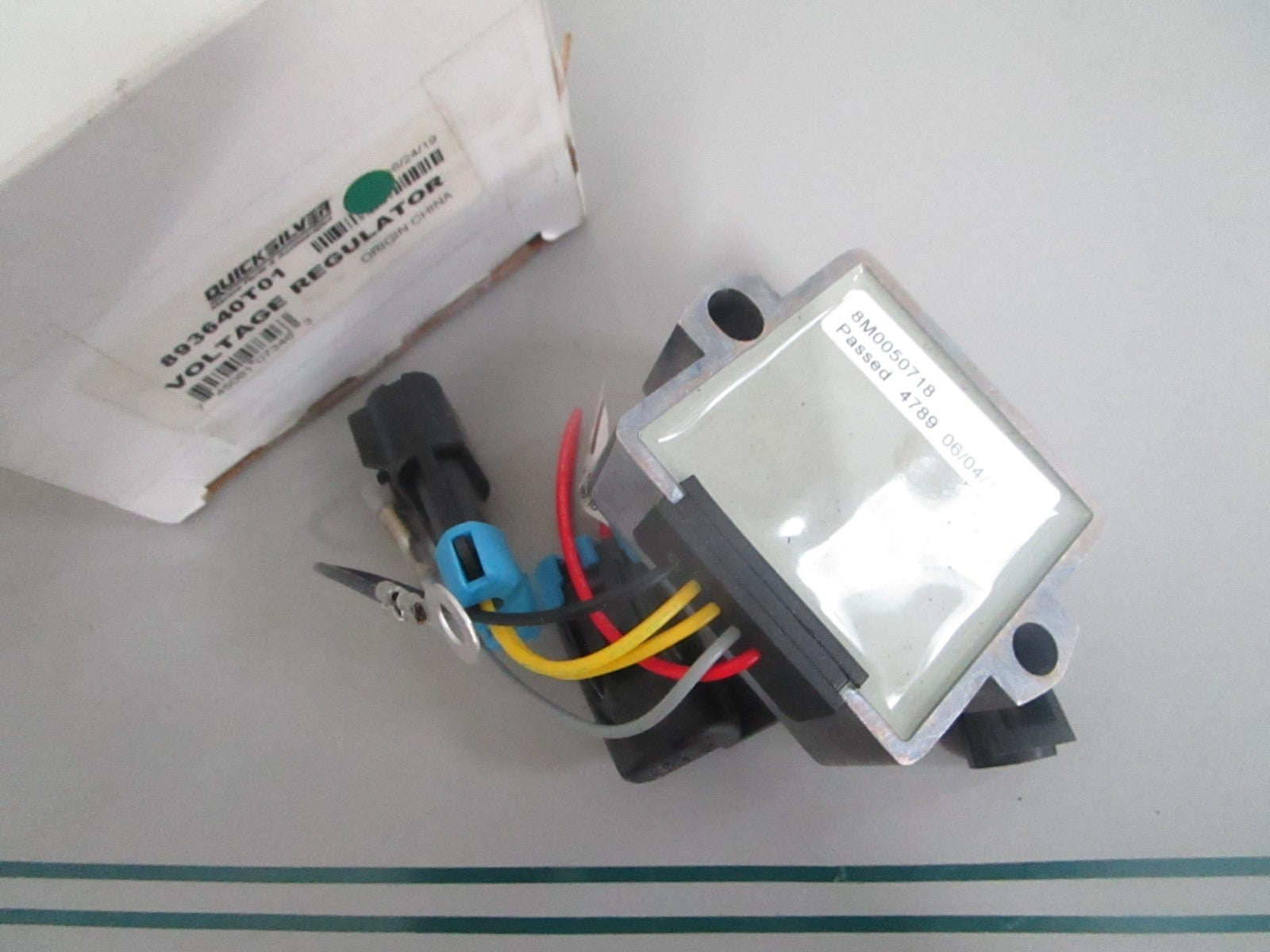 Mercury Quicksilver 893640T01 Voltage Regulator 30-60HP 4-Stroke NEW OEM 0820