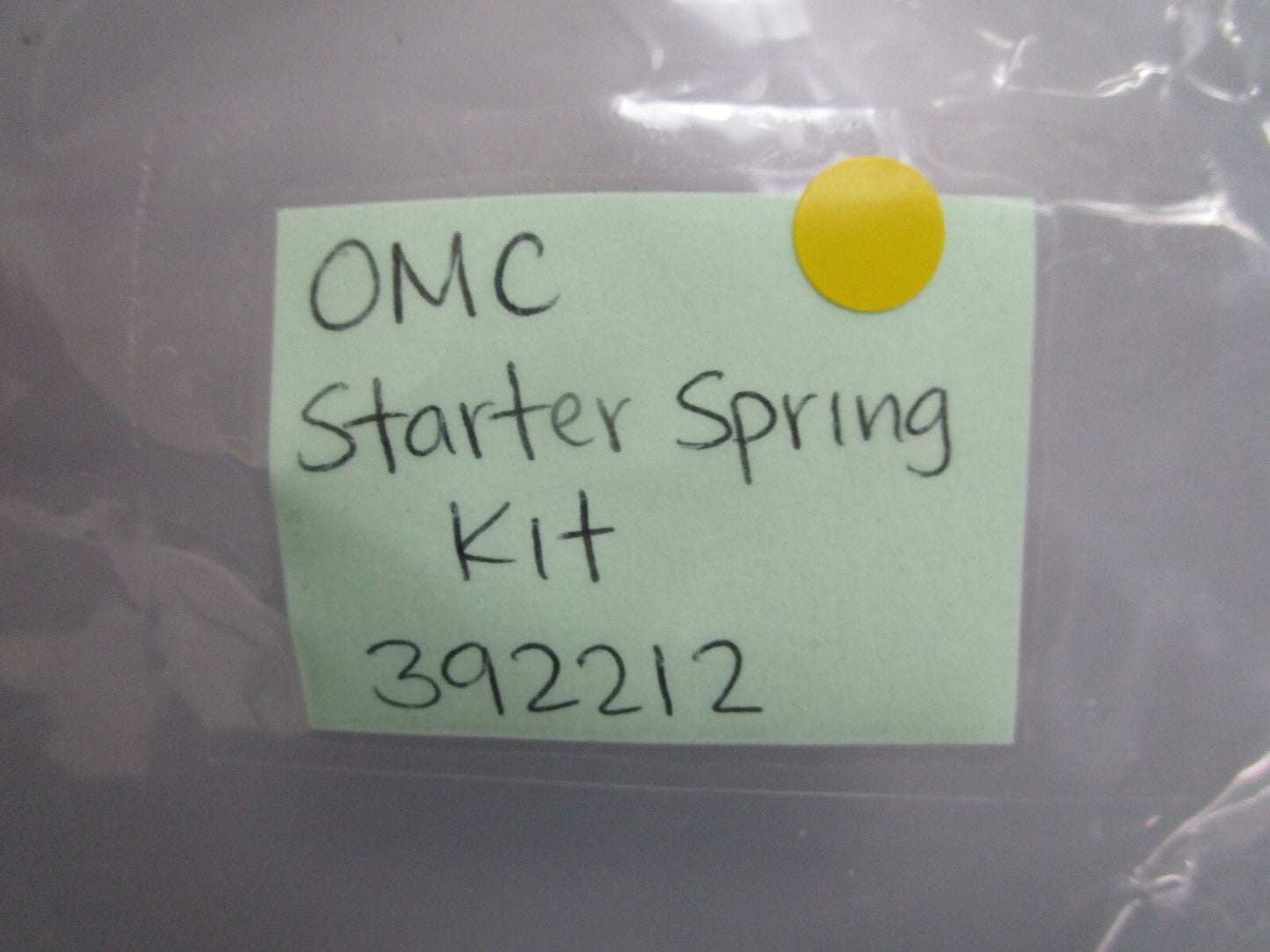 *NEW OEM* 0820 OMC Johnson Evinrude Starter Spring Kit 392212 0392212
