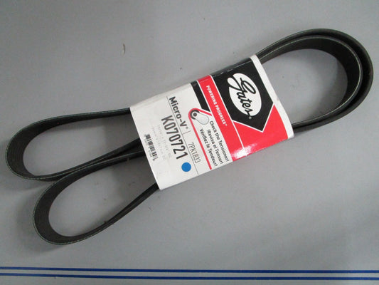 NEW K070721 Gates Micro-V Serpentine Belt 0820