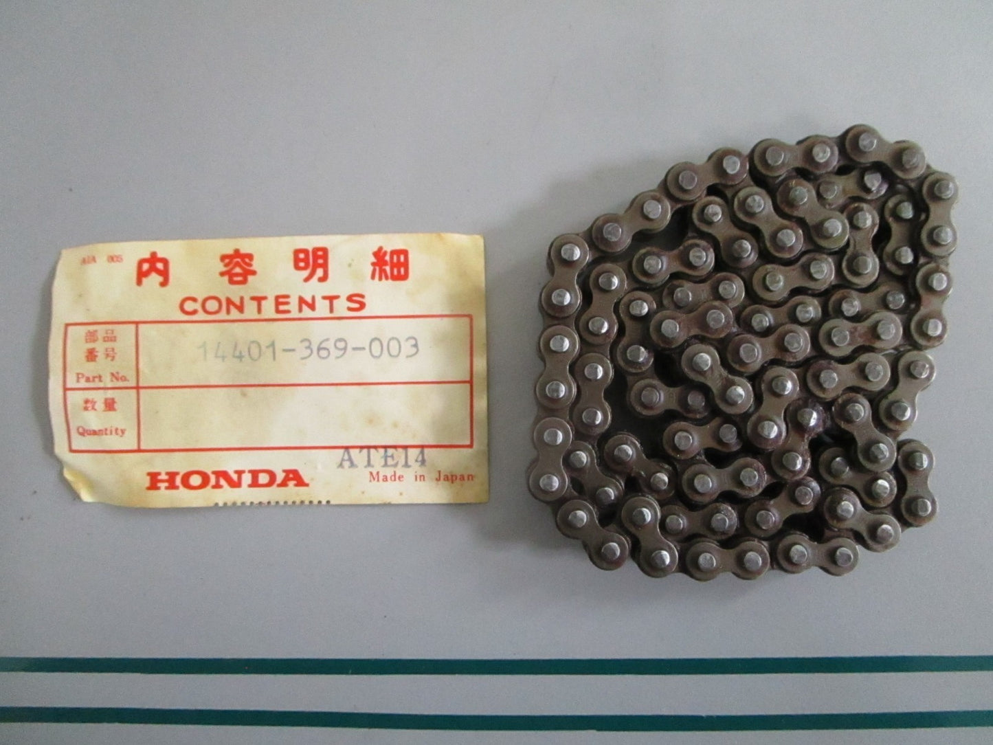 NEW OEM 14401-369-003 Honda Chain 0820