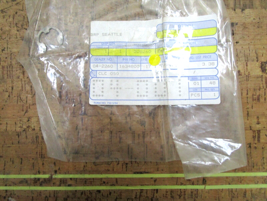 *NEW OEM* 0750 OMC Johnson Evinrude E-RING 328260 0328260