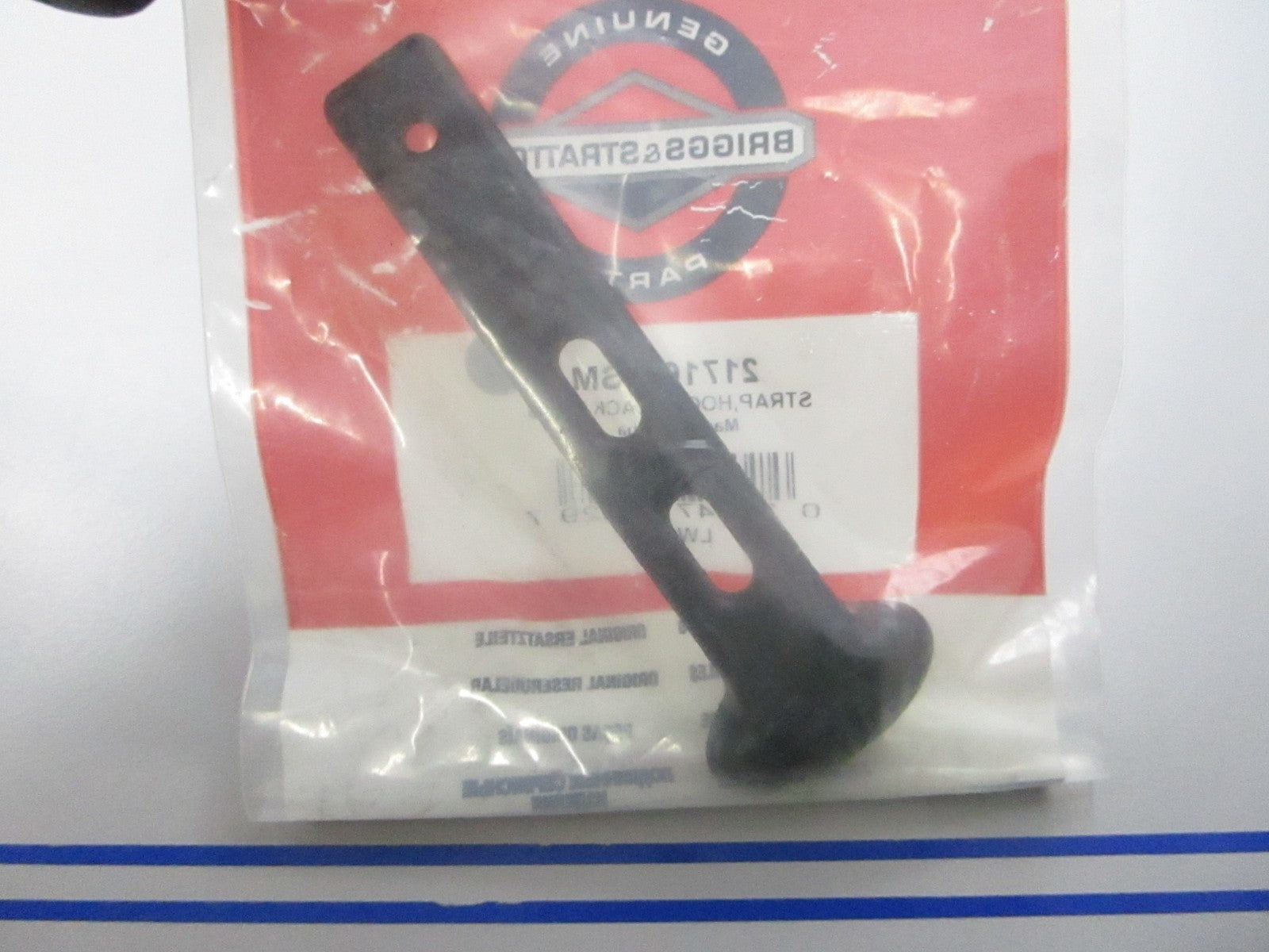 *NEW OEM* 0810 Briggs & Stratton Black Rubber Hood Strap 2171600SM