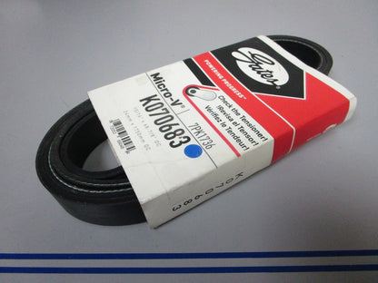 NEW K070683 Gates Micro-V 15/16" x  68 ⅞" Serpentine Belt 0720