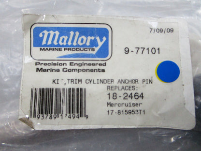*NEW* 0810 Mallory Trim Cylinder Anchor Pin 9-77101 Rep: 18-2464 17-815953T1