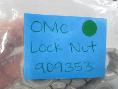 NEW OEM (LOT OF 2) 909353 0909353 OMC Johnson Evinrude Lock Nut 0810