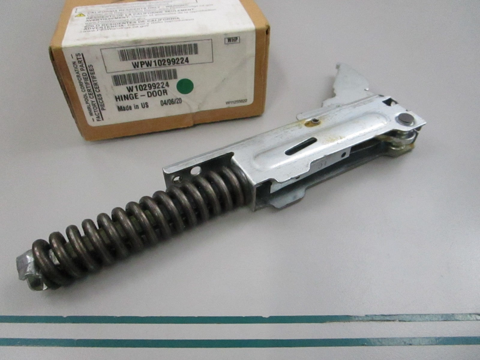 NEW OEM WPW10299224 Whirlpool Door Hinge 0810
