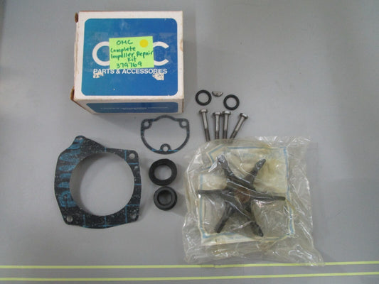 *NEW OEM* 0810 OMC Johnson Evinrude Complete Impeller Repair Kit 379769 0379769