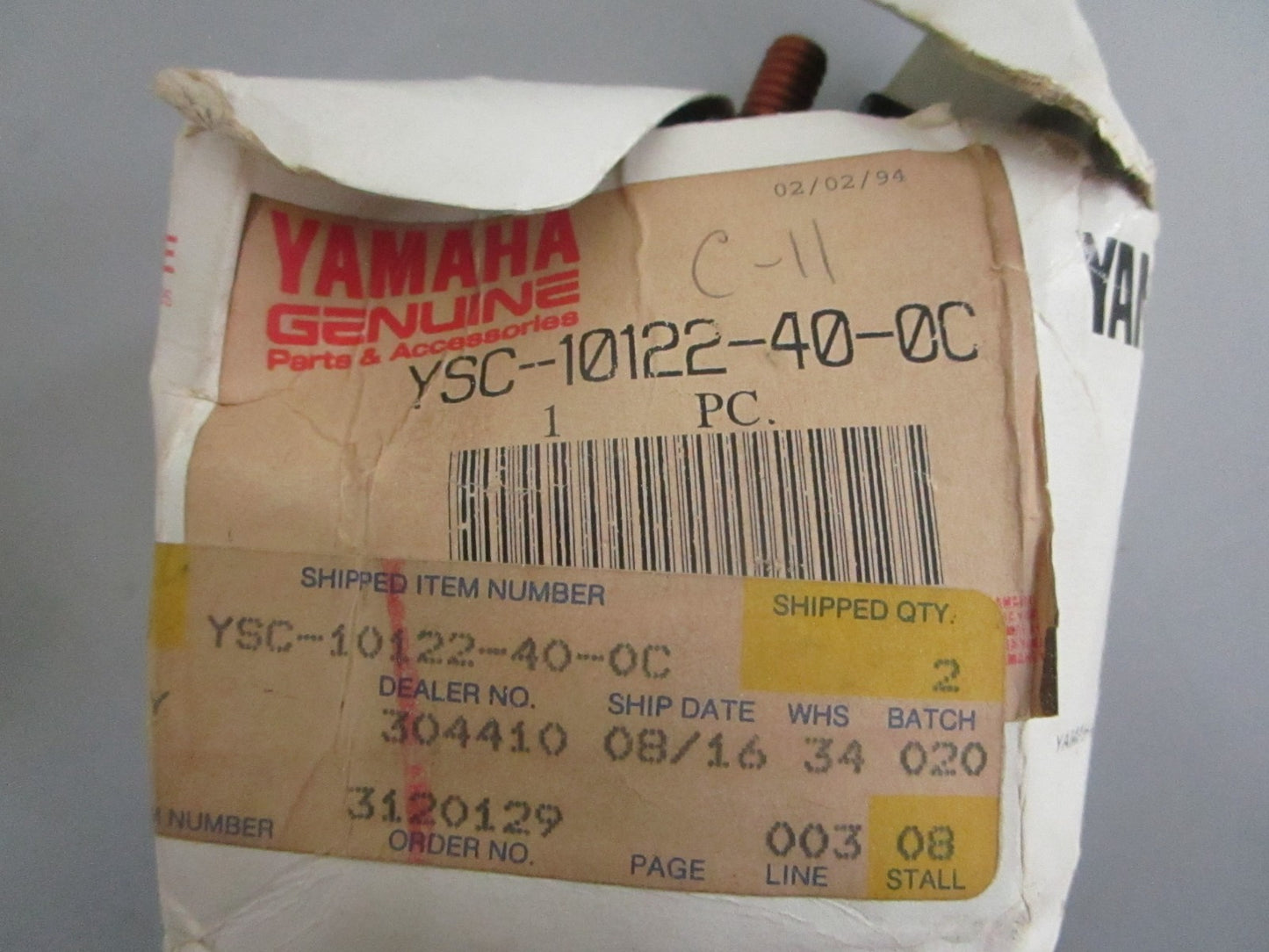 *NEW OEM* 0820 Yamaha Relay Solenoid YSC-10122-40-0C