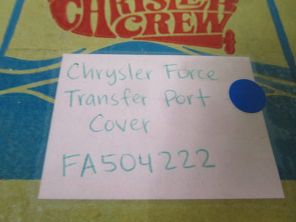 *NEW OEM* 0720 Chrysler Force Port Transfer Cover FA504222