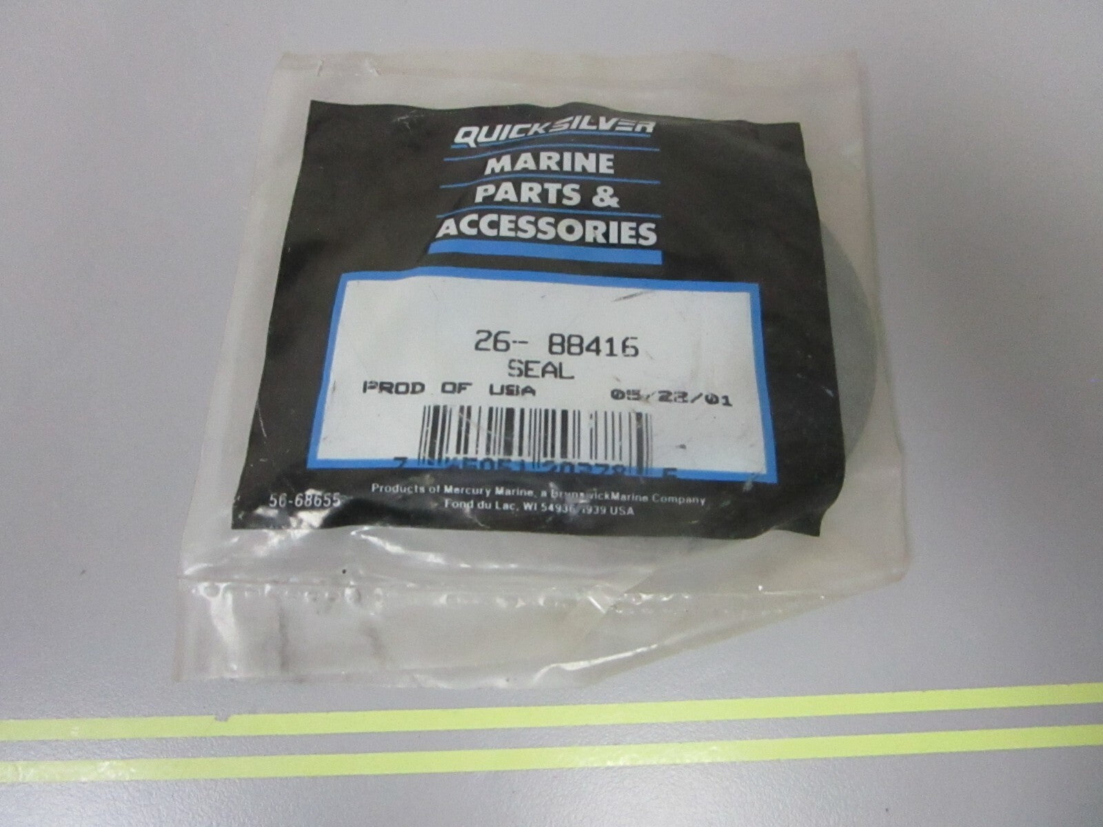 *NEW OEM* 0810 Mercury Quicksilver Gimbal Bearing Seal Alpha Bravo 26-88416