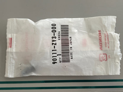 NEW OEM 90111-ZY3-000 Honda 6 X 17 Special Bolt 0810