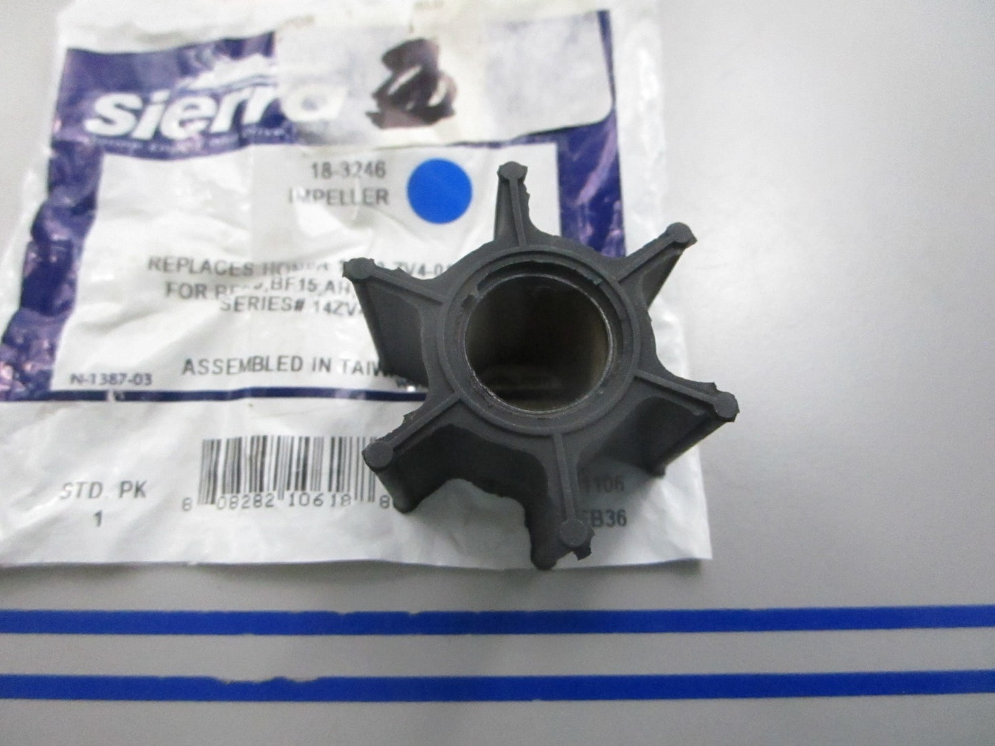 NEW 18-3246 Replaces: Honda 19210-ZV4-013 Sierra Impeller 0810