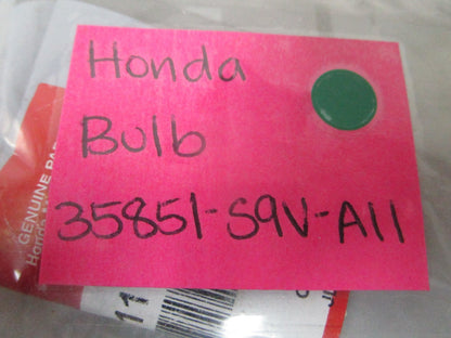 NEW OEM 35851-S9V-A11 Honda Bulb 0810