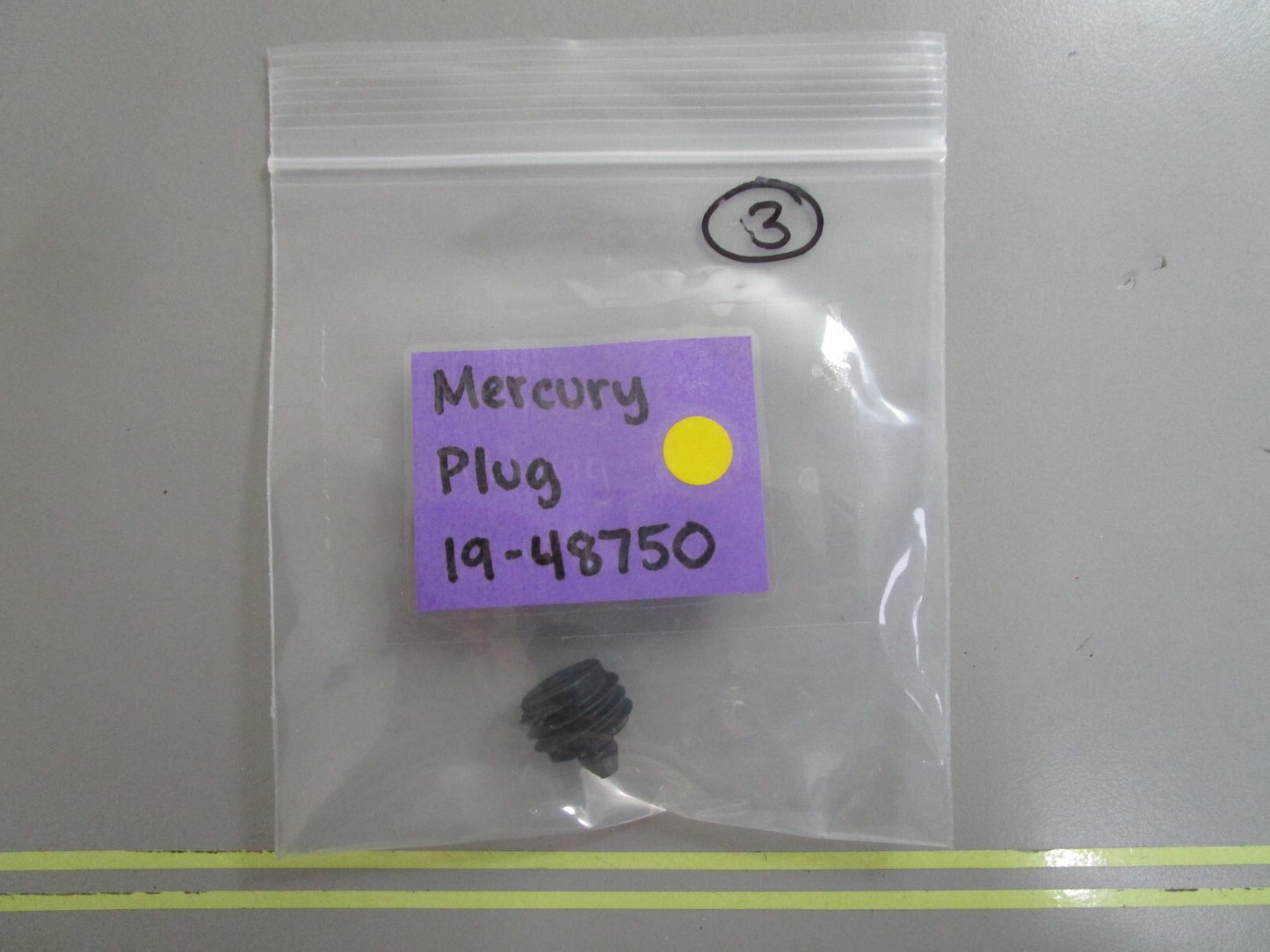 *NEW OEM* 0810 Mercury Quicksilver Plug 19-48750