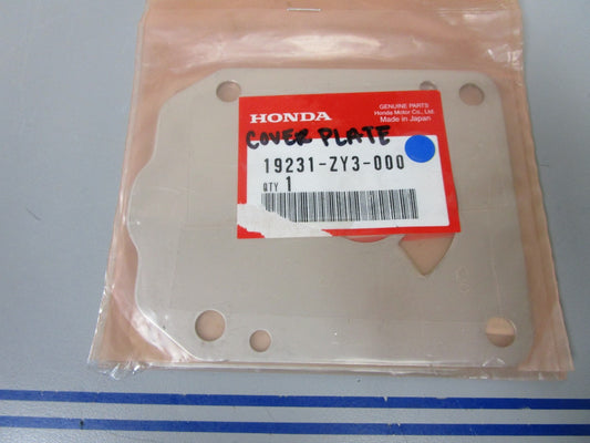*NEW OEM* 0720 Honda Cover Plate 19231-ZY3-000