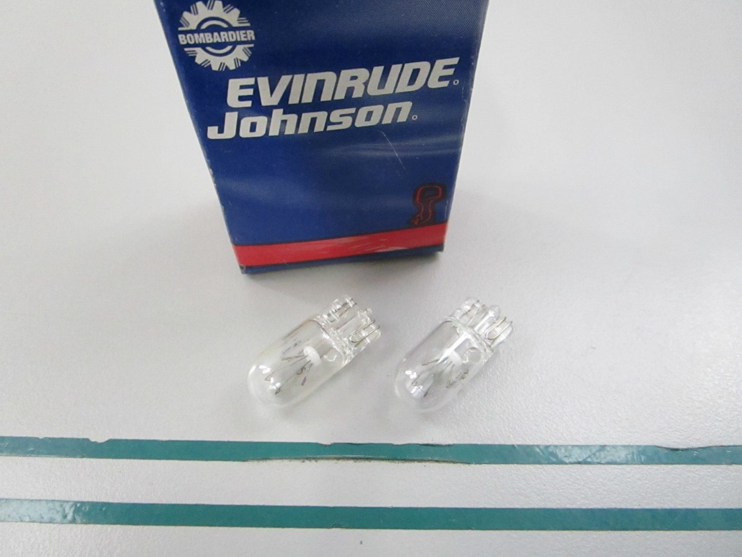 NEW OEM (LOT OF 2) 125432 0125432 OMC Johnson Evinrude Instrument Bulb 0810