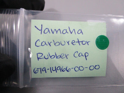 NEW OEM 679-14966-00-00 Yamaha Carburetor Rubber Cap 0810