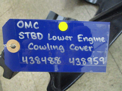 *NEW OEM* 0820 OMC Johnson Evinrude STBD Lower Engine Cowling Cover 438488
