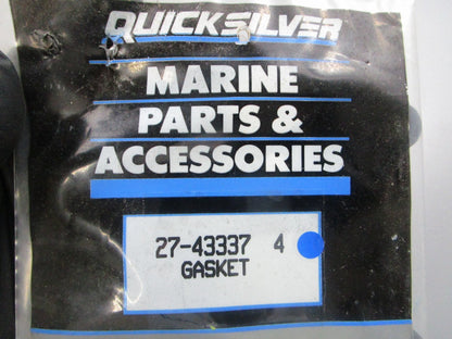 NEW OEM 27-43337 4 Mercury Quicksilver Gasket 0810