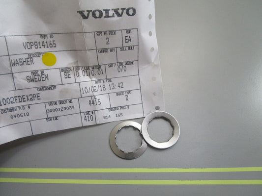 *NEW OEM* (LOT OF 2) 0810 Volvo Penta Washer 814165