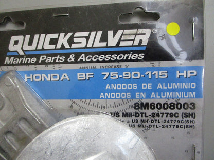 *NEW OEM* 0820 Mercury Quicksilver Aluminum Anode 8M6008003