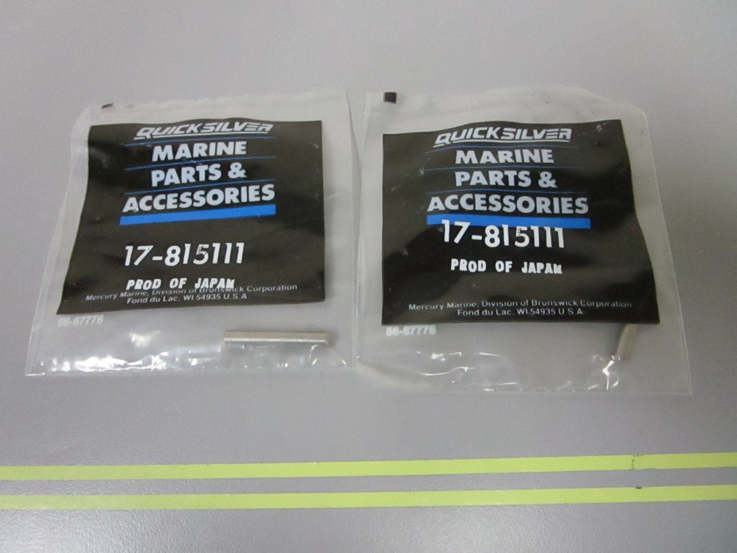 *NEW OEM* (LOT OF 2) 0810 Mercury Quicksilver Shear Pin 17-81514