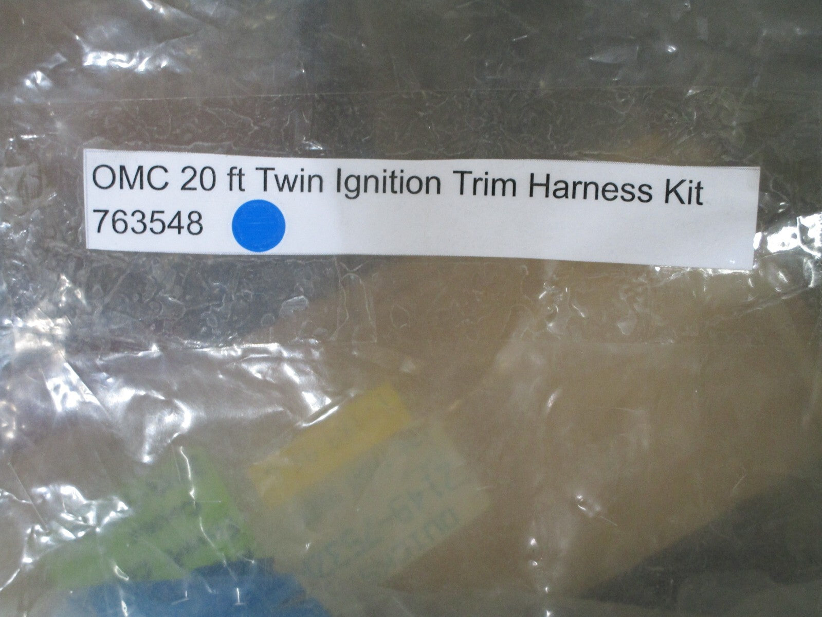 *NEW OEM* 0720 OMC Johnson Evinrude 20ft Twin Ignition Trim Harness Kit 763548