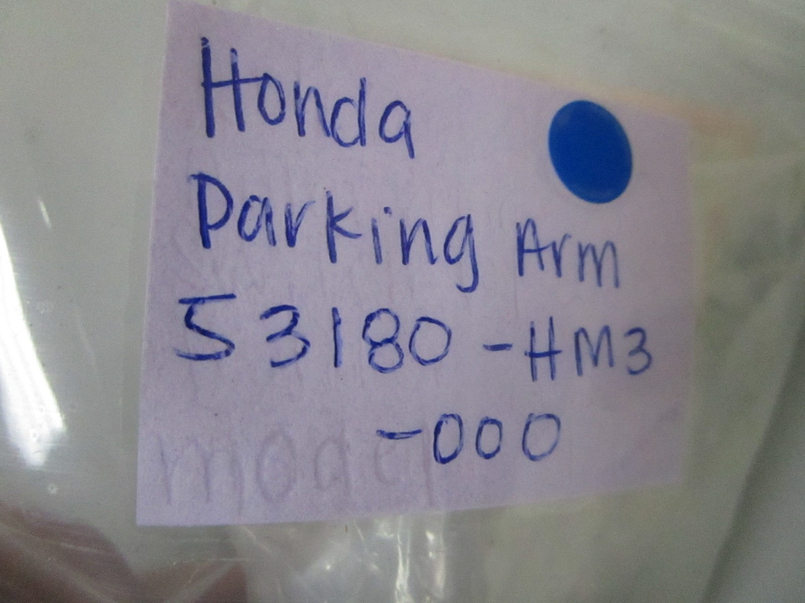 NEW OEM Honda 53180-HM3-000 Parking Arm 0720