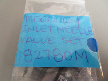 *NEW OEM* 0720 Mercury Quicksilver Inlet Needle Valve Set 82780M