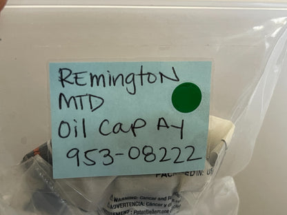 NEW OEM 953-08222 Remington MTD Oil Cap Assembly 0810