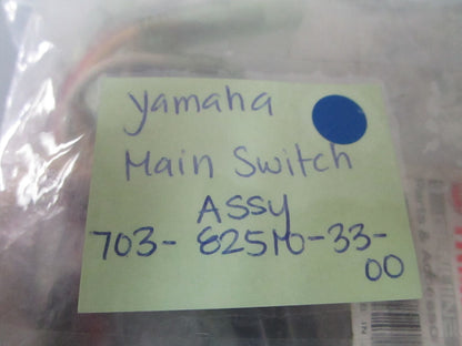 *NEW OEM* 0720 Yamaha Main Switch & Key Assembly 703-82510-33-00