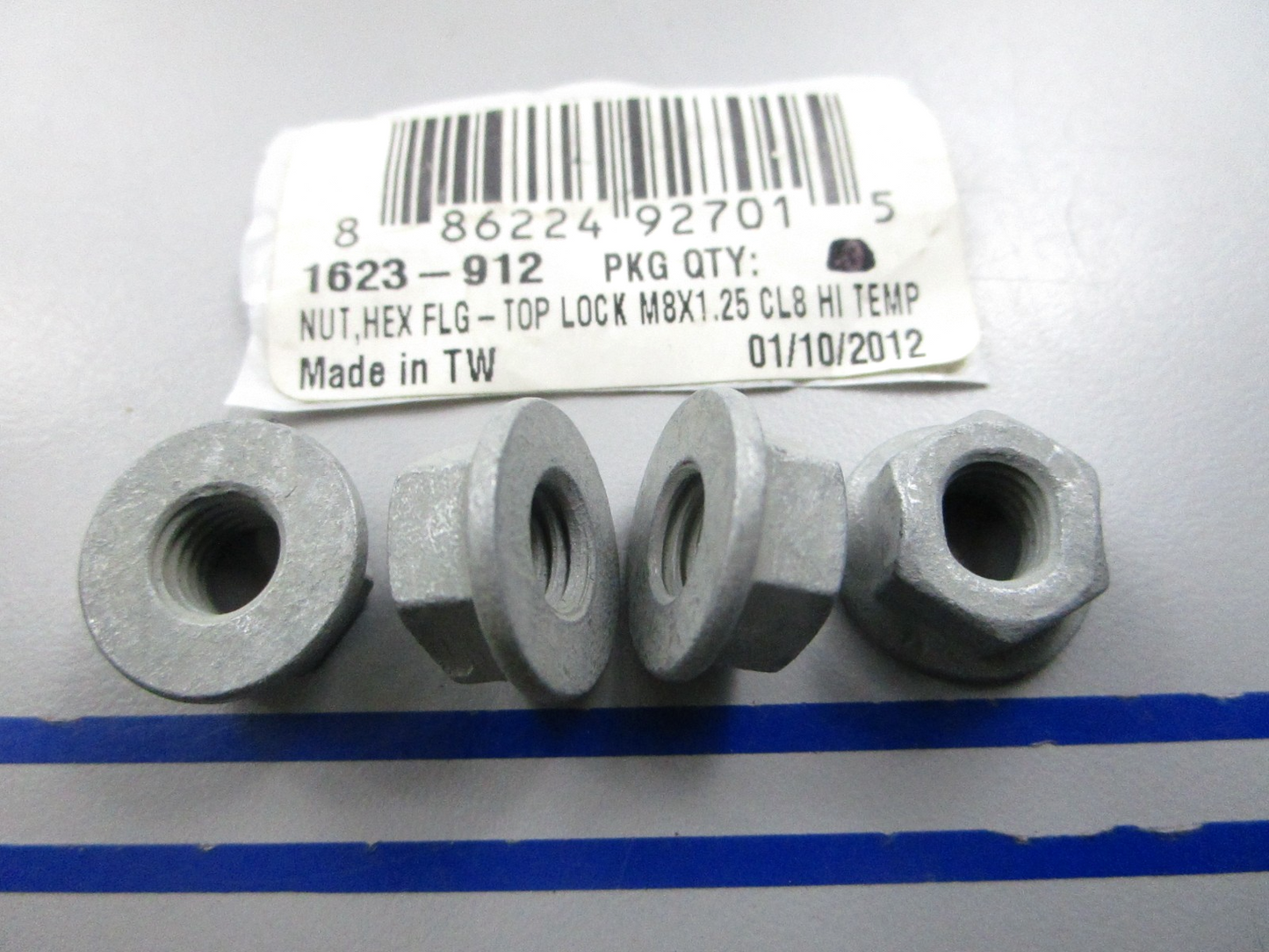 NEW OEM (LOT OF 4) 1623-912 Arctic Cat Lock Nut 0810