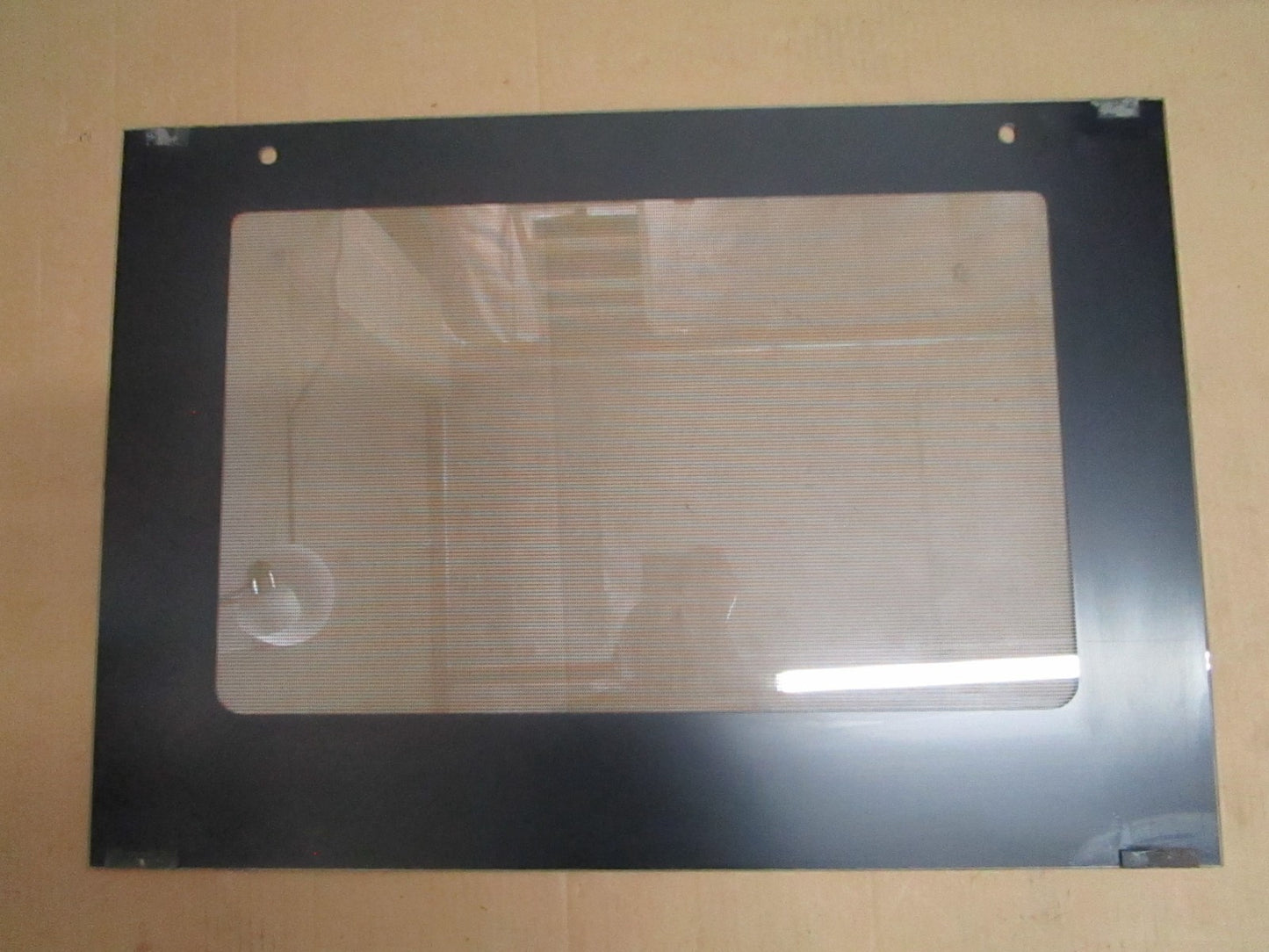 Whirlpool NEW OEM Range Oven Door Outer Glass Panel WPW10535777 Black NOS 0820