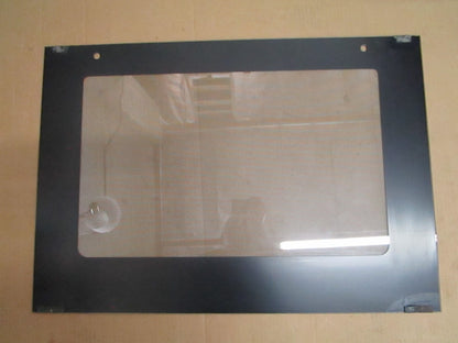Whirlpool NEW OEM Range Oven Door Outer Glass Panel WPW10535777 Black NOS 0820