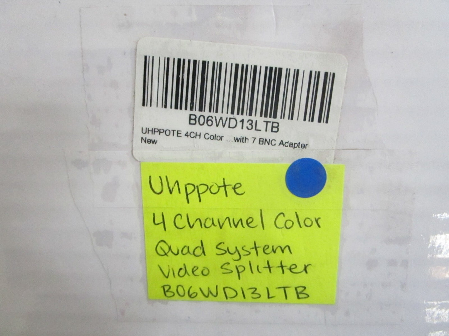 *NEW* 0820 Uhppote 4 Channel Color Quad System Video Splitter B06WD13LTB