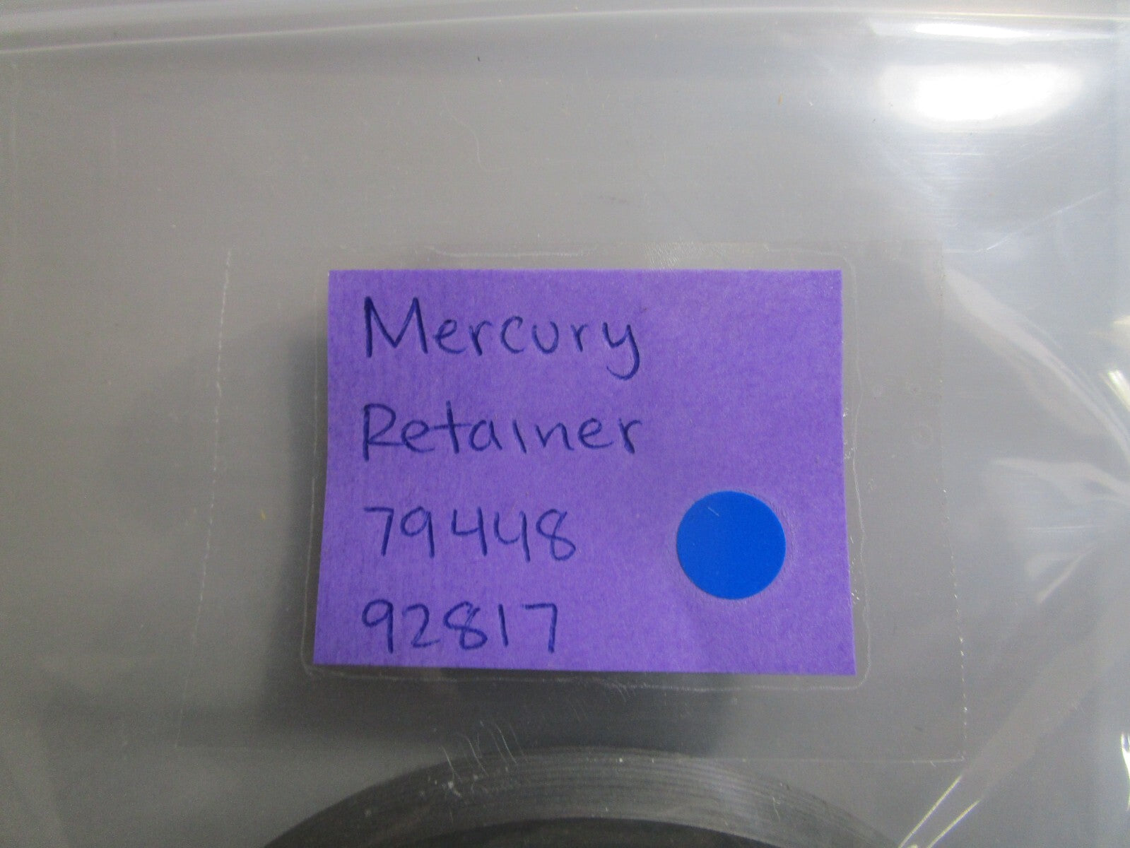 *NEW OEM* 0810 Mercury Quicksilver Retainer 79448 92817