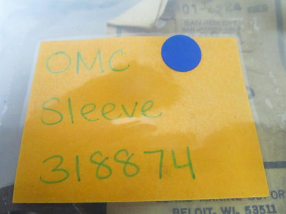 *NEW OEM* 0810 OMC Johnson Evinrude Sleeve 318874 0318874