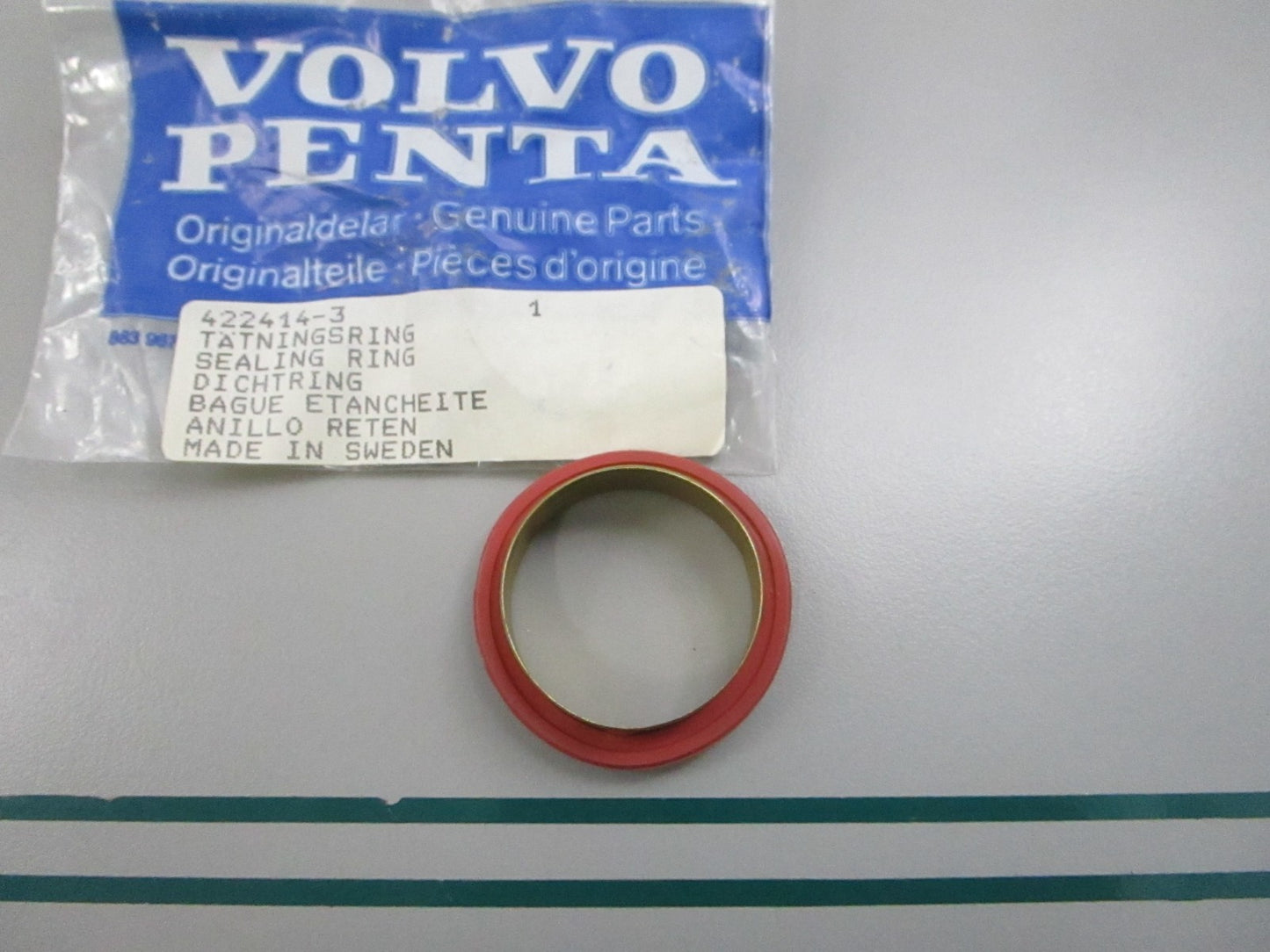 NEW OEM 422414 Volvo Penta Sealing Ring 0810